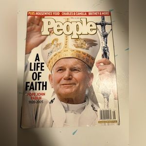 POPE JOHN PAUL II time COMMEMORATIVE ISSUE 1920-2005